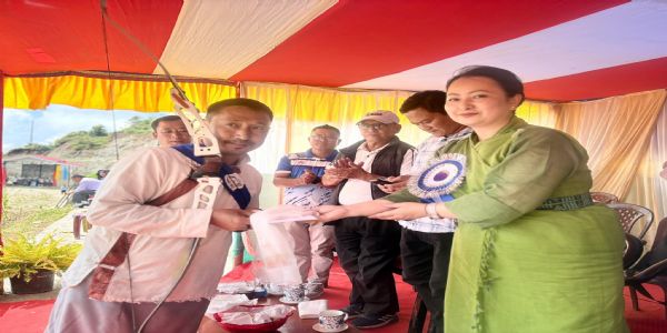 कार्थोक आर्चेरी रेञ्जमा परम्परागत आर्चेरी प्रतियोगिता जारी