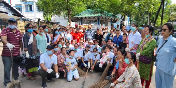 मानव उत्थान सेवा समितिद्वारा सेवा पखवडा अन्तर्गत भारत स्वच्छ अभियान कार्यक्रम सम्पन्न
