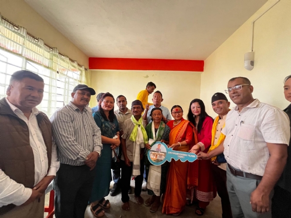 विधायक मंगरले गरिन् एसजीएवाई घरको उद्घाटन