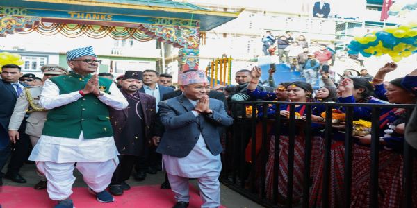 (लीड) 71औं माघे संक्रान्ति मेला शुरू, पहिलो दिन विभिन्न सार्वजनिक पूर्वाधारहरूको उद्घाटन