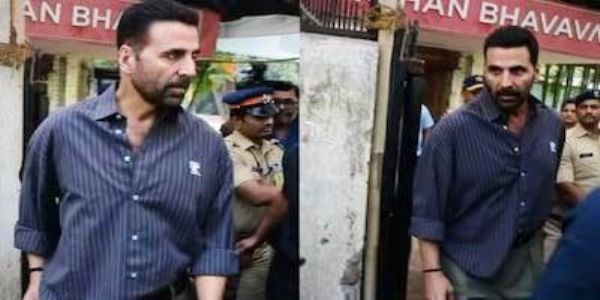 अभिनेता अक्षय कुमारले बीएमसी चुनाउमा मतदान गरे, मतदान गर्न आह्वान गरे