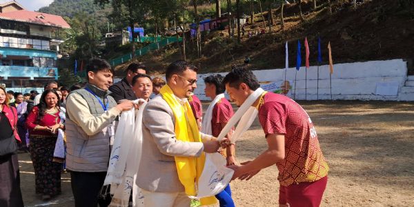 एपीएस विष्णु शर्मा 77औं गणतन्त्र दिवस समारोहमा सहभागी बने