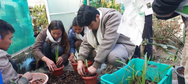 अरुणाचल प्रदेशका कृषकहरूलाई सिम्बिडियम अर्किड उत्पादनमा प्रशिक्षण प्रदान