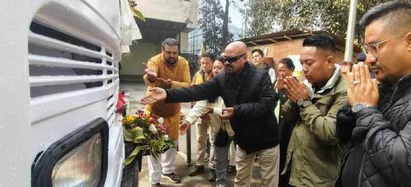 Water tanker inauguration