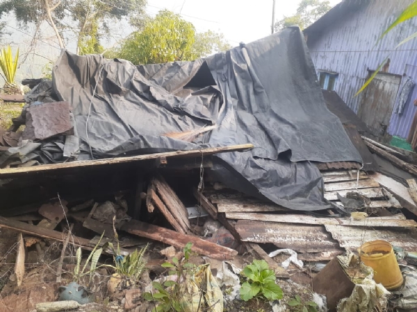House collapsed
