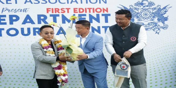 प्रथम अन्तर विभाग क्रिकेट टुर्नामेन्ट शुरू, मुख्यमन्त्रीले गरे उद्घाटन