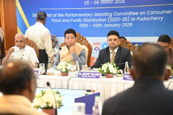 सांसद सुब्बाको अध्यक्षतामा उपभोक्ता मामिला सम्बन्धी संसदीय समितिको पुडुचेरीमा अनौपचारिक बैठक सम्पन्न
