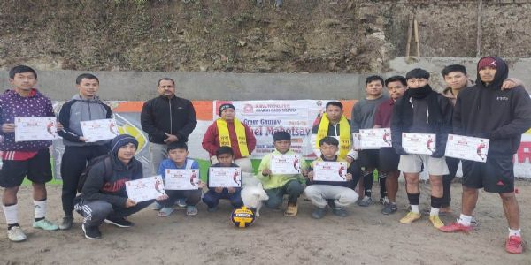 सूर्या फाउण्डेशनद्वारा आयोजित ग्रामीण खेल प्रतियोगिताको समापन