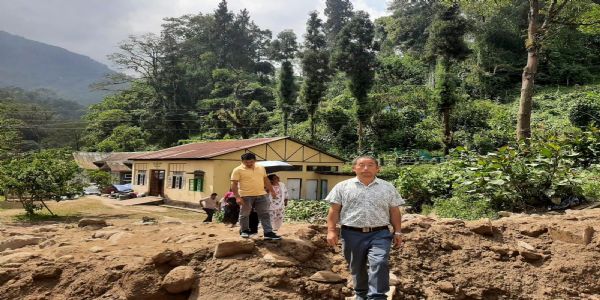 पैह्रो प्रभावित रिम्बी क्षेत्रमा विभागीय टोलीद्वारा स्थलगत निरीक्षण