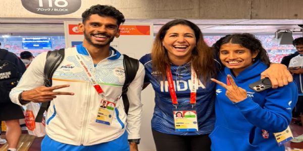 एसियाली खेलकुद: एन्सी सोजन दुई सेन्टिमिटरले स्वर्णबाट चुकिन्, रजतलाई मेहनतको पुरस्कार बताइन्