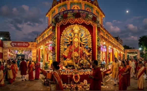 दुर्गापूजा के समय का मौसम