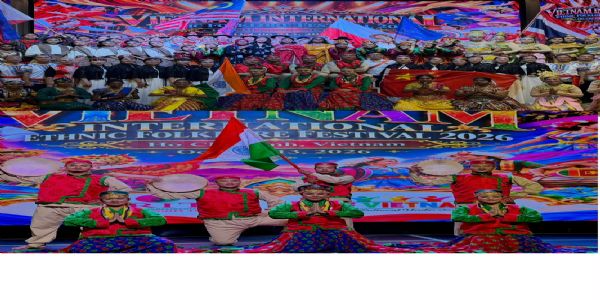 अन्तरराष्ट्रिय लोकनृत्य महोत्सवमा डाइनामिक फ्लिकर्स डान्स एकेडेमीद्वारा भारतको प्रतिनिधित्व