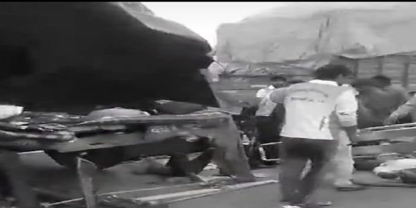 सहारनपुरको देवबन्दमा ज्योत पदयात्रीलाई क्यान्टरले ठक्कर दिँदा चार श्रद्धालुको मृत्यु, १५ घाइते