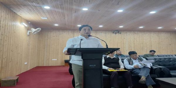 टुङ-नागा जीपीयूमा जीएलओएफ प्रभावित परिवारलाई 122 एसजीएवाई घर वितरण