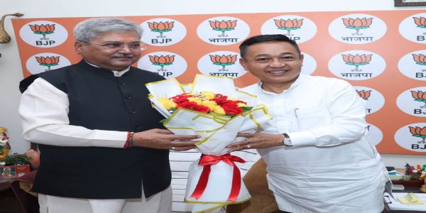 मुख्यमन्त्री तामाङरले सिक्किमका नवनियुक्त राज्यपाल दुष्यन्त गौतमलाई स्वागत जनाए