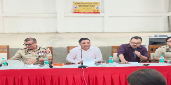 कामरूपमा सड़क सुरक्षा उपायहरूको समीक्षा, दुर्घटना सम्भावित स्थानहरूलाई चिन्हित गर्नेमाथि जोड़