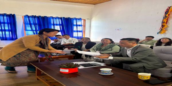 मार्ताम खण्डमा सरकारी योजनाको प्रगति समीक्षा, विकास कार्यमा समन्वय सुदृढ बनाउनेमा जोड