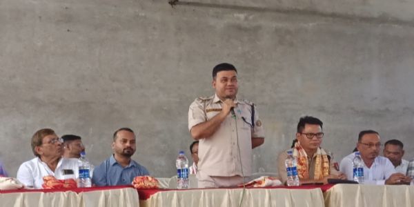 फकिराग्राममा दुर्गा पूजा एवं मूर्ति विसर्जन सम्बन्धी एसओपीलाई लिएर बैठक