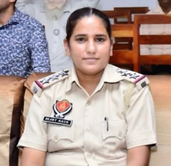 मानसा सिटी-2 थाने की प्रभारी इंस्पेक्टर बेअंत कौर