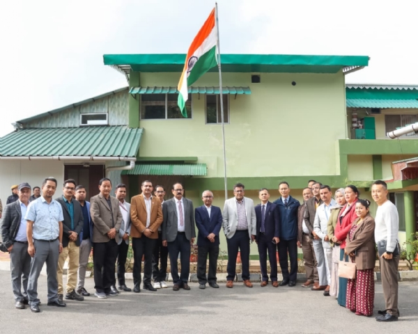 मुख्य न्यायाधीश न्यायमूर्ति मुस्ताकले राभाङ्लास्थित एनआईटीको निरीक्षण गरे