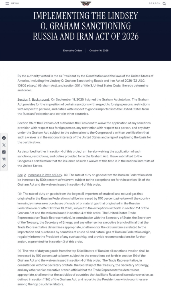 Statement by White House Statement by White House