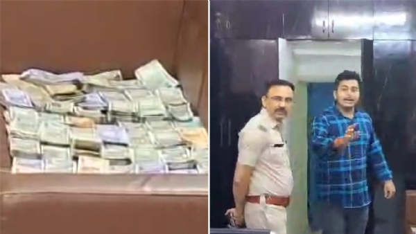 कैश बरामद