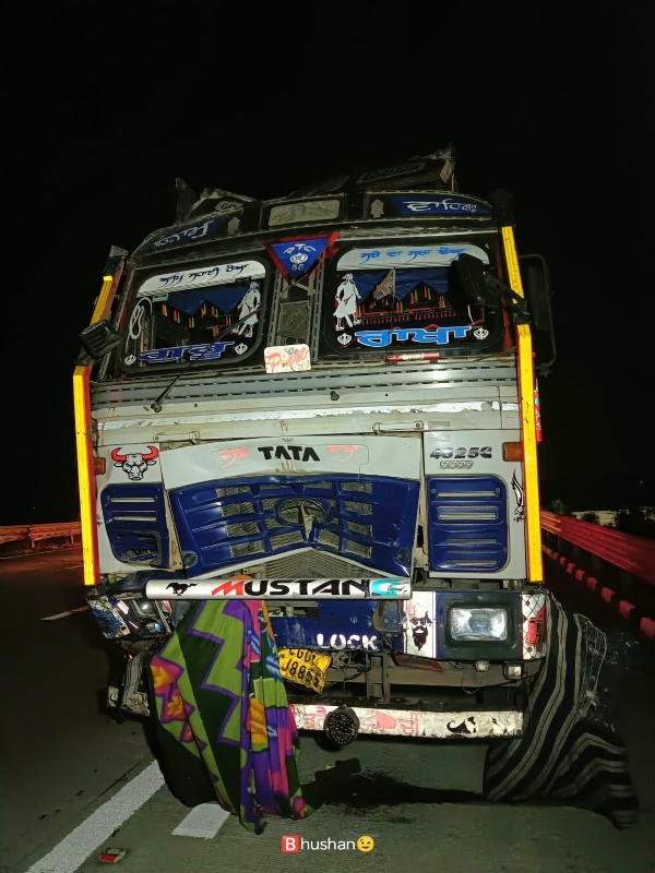 हादसे के लिए जिम्मेदार कंटेनर हादसे के लिए जिम्मेदार कंटेनर