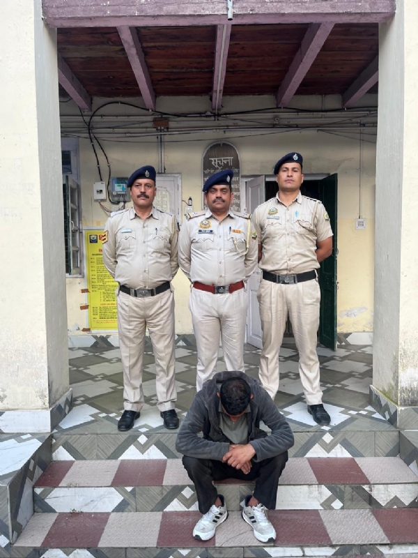 गिरफ्तार आरोपी