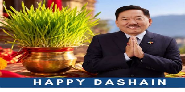 बडा दशैंको अवसरमा एसडीएफ अध्यक्षले दिए शुभकामना