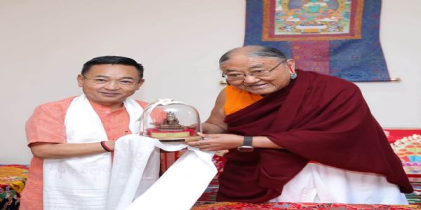 गान्तोकको सिच्छेमा न्यिया नैरात्मा केन्द्रको उद्घाटन