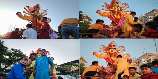 विजयादशमीमा विश्वनाथको मण्डपमा सिन्दूर खेला सम्पन्न