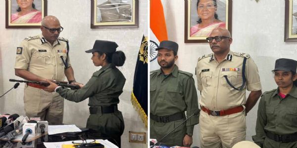 सात लाखका इनामी माओवादी दम्पतीद्वारा कोलकाता पुलिस समक्ष आत्मसमर्पण