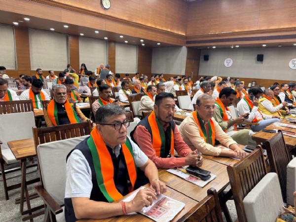 भाजपा सिक्किमका अध्यक्ष नयाँ दिल्लीमा आयोजित साङ्गठनिक बैठकमा सहभागी