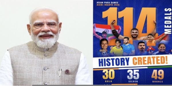 एसियाली पारा खेलकुदमा भारतको रेकर्डतोड प्रदर्शन, प्रधानमन्त्री मोदीले भने- देशका लागि गर्वको क्षण