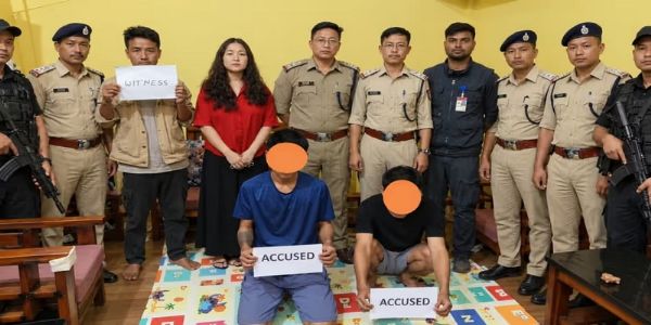 इटानगरमा हेरोइन सहित अरुणाचल प्रदेश पुलिसका दुई जवान पक्राउ