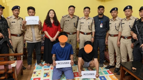 The image shared by Itanagar Police.