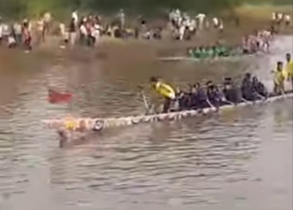 Image of the District-Level Boat Race Draws Crowds in South Kamrup.