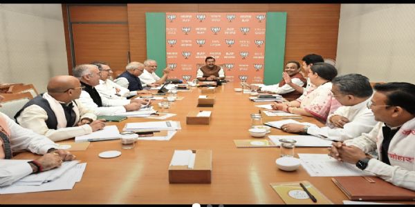 भाजपाको बैठकमा आगामी कार्ययोजनाबारे छलफल