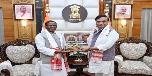 असमका राज्यपाल आचार्यलाई मुख्यमन्त्रीले जन्मदिनको शुभकामना दिए