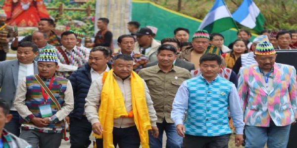 युक्सममा बलीहाङ तोङनाम उत्सव जारी, विधायक सुदेश सुब्बा बने सहभागी