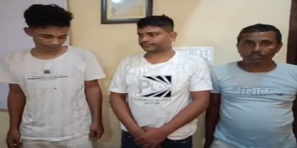 कलियाबोरमा पाँच सन्दिग्ध गाईवस्तु चोर पक्राउ, दुई चार चक्के वाहन जफत