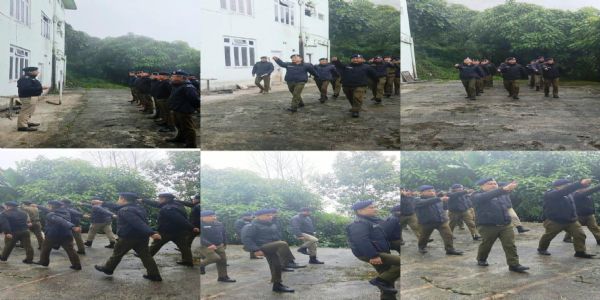 शेरेथाङ पुलिस थानामा राष्ट्रिय एकता दिवस पालन