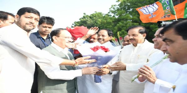 ग्रेटर नोएडामा ‘सेवा संकल्प अभियान’ कार्यक्रममा सहभागी भए जेपी नड्डा