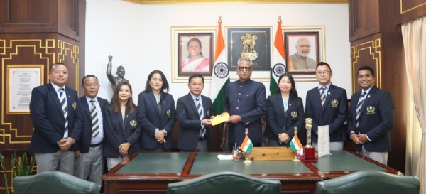 राज्यपालसँग बासका प्रतिनिधिमण्डल