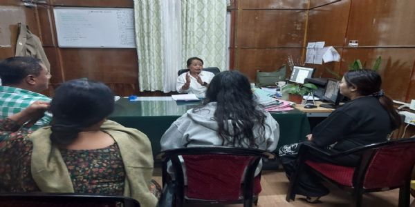 खरसाङ आगलागी घटनाको छानबिन र क्षतिपूर्तिको माग गर्दै विद्युत् प्राधिकरणलाई ज्ञापन