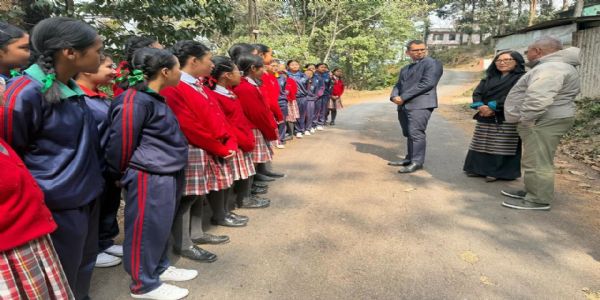 मङ्गनमा ओपन एयर जिमको उद्घाटन