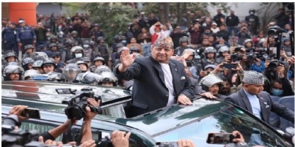 पूर्व राजा ज्ञानेन्द्र शाहको काठमाडौं आगमनलाई ध्यानमा राख्दै त्रिभुवन अन्तरराष्ट्रिय विमानस्थल छेउछाउ निषेधाज्ञा