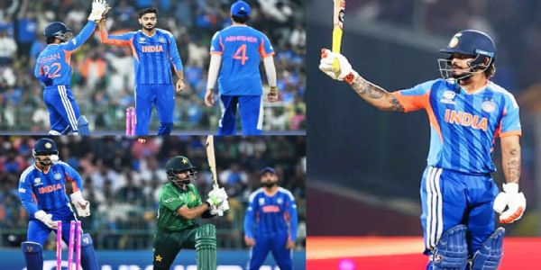 भारतले टी-२० विश्वकपमा पाकिस्तानमाथि रेकर्ड जित दर्ता गर्दै सुपर ८ मा प्रवेश गर्‍यो