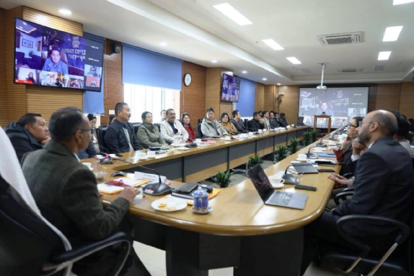 मुख्य सचिवले पानीको अभाव, वन डढेलो रोकथाम र एभियन इन्फ्लुएन्जा तयारी सम्बन्धी उच्चस्तरीय समीक्षा बैठक गरे मुख्य सचिवले पानीको अभाव, वन डढेलो रोकथाम र एभियन इन्फ्लुएन्जा तयारी सम्बन्धी उच्चस्तरीय समीक्षा बैठक गरे