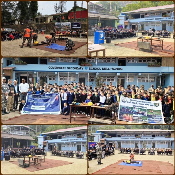 एसएसबीद्वारा विद्यालय सुरक्षा र सामुदायिक जागरुकता कार्यक्रम आयोजित एसएसबीद्वारा विद्यालय सुरक्षा र सामुदायिक जागरुकता कार्यक्रम आयोजित